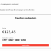 Kravstore Cadeaubon